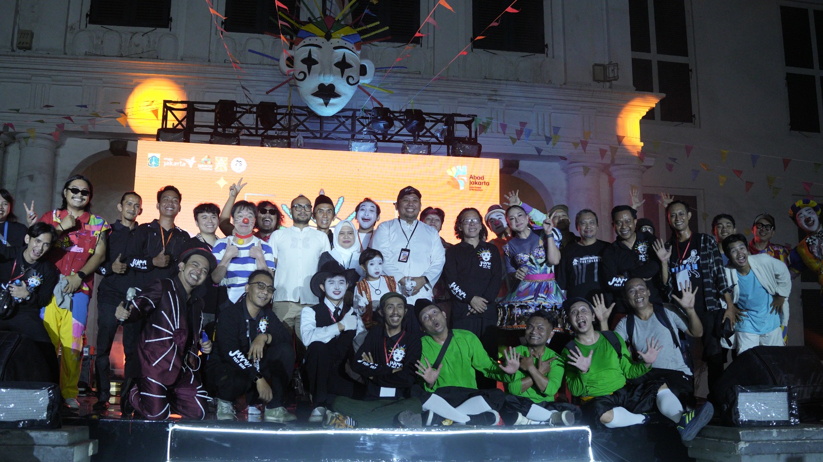 Mengintip Keseruan Hari Pertama JakMime Fest Berkonsep 'Global Mime Carnival'
